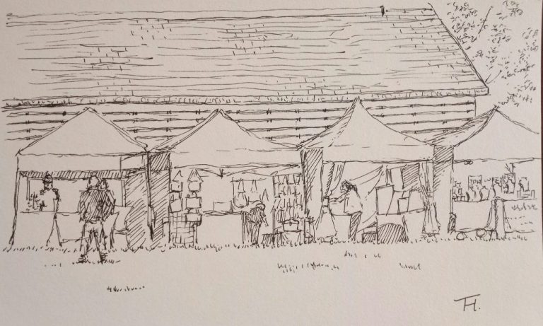 from the land 2024 thomas pen drawing 1024x614 1 768x461