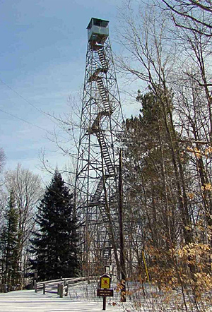 mountain look out tower