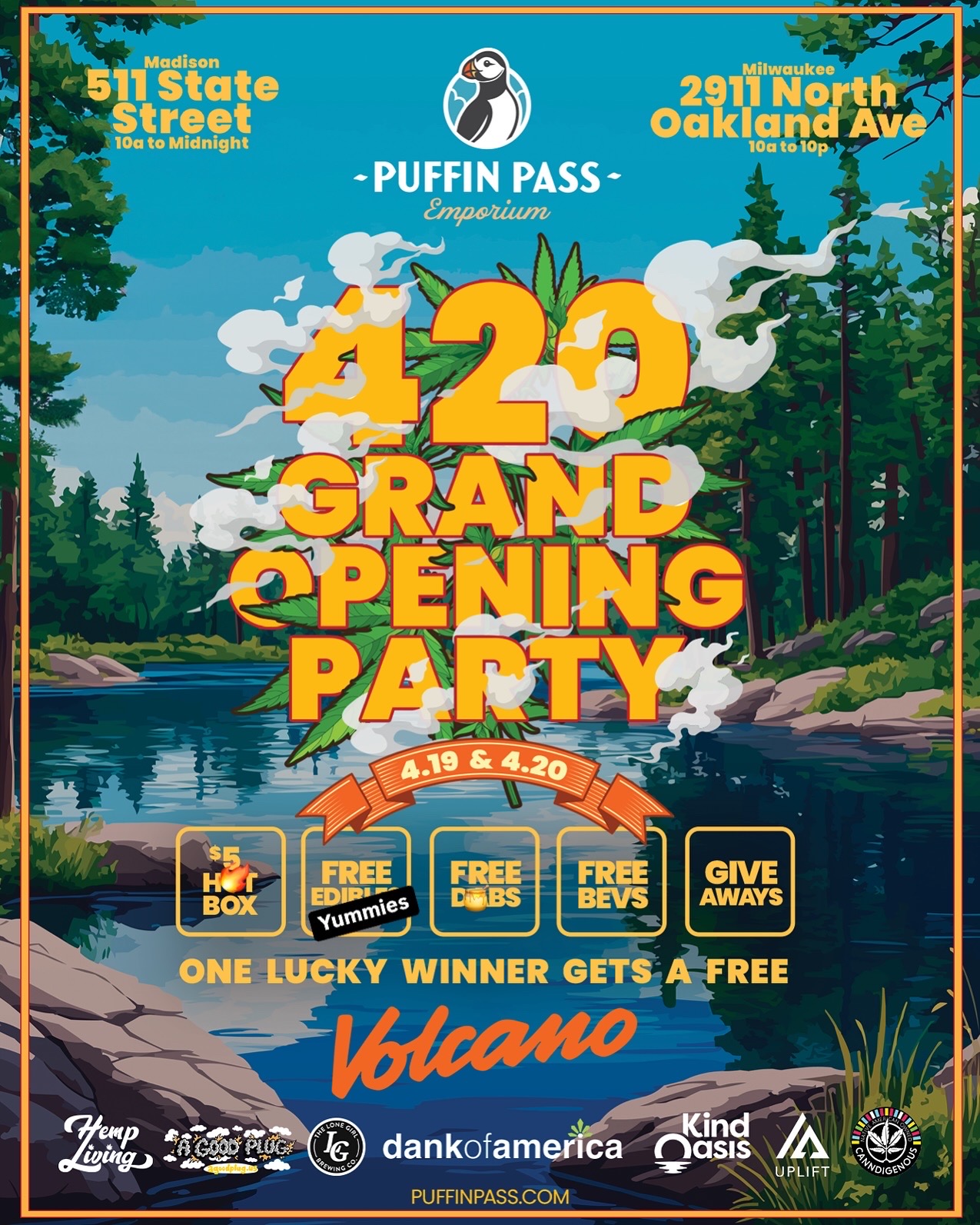 puffinpass grandopening social