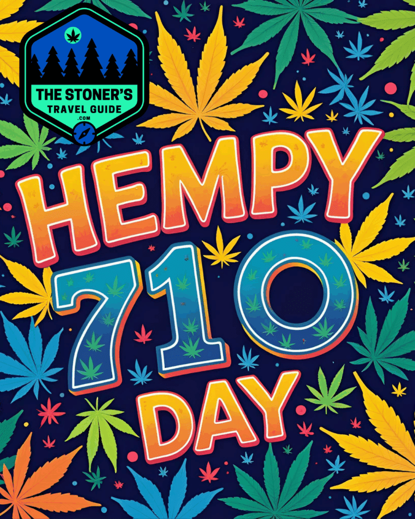 710 OIL DAY FROM THE STONERS TRAVEL GUIDE