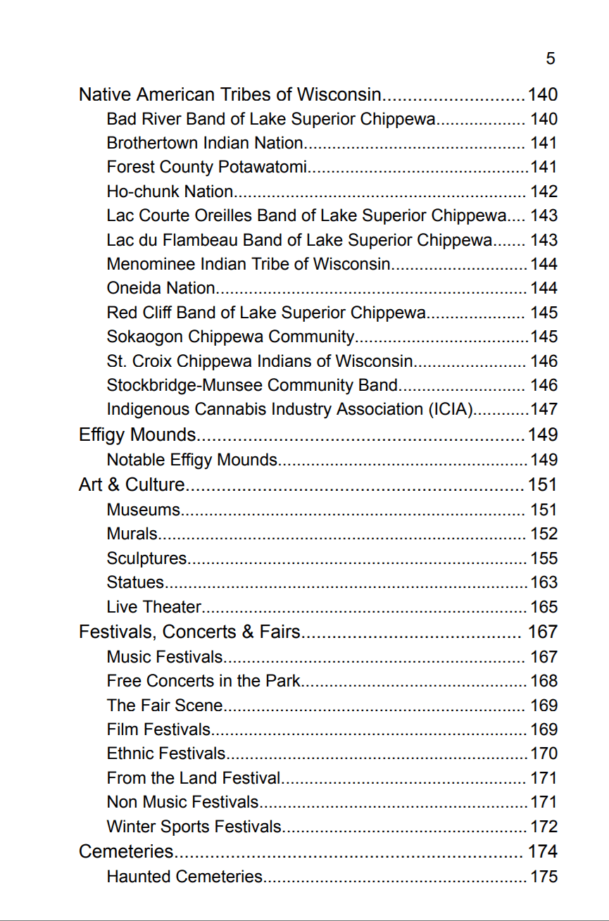 the stoner's travel guide to wisconsin