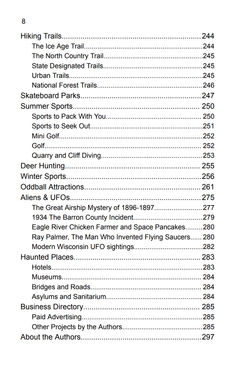 the stoner's travel guide to wisconsin