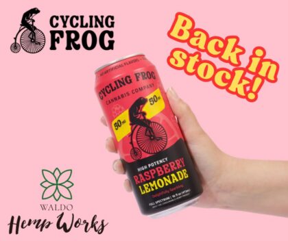 waldo hemp works cycling frog 420x352